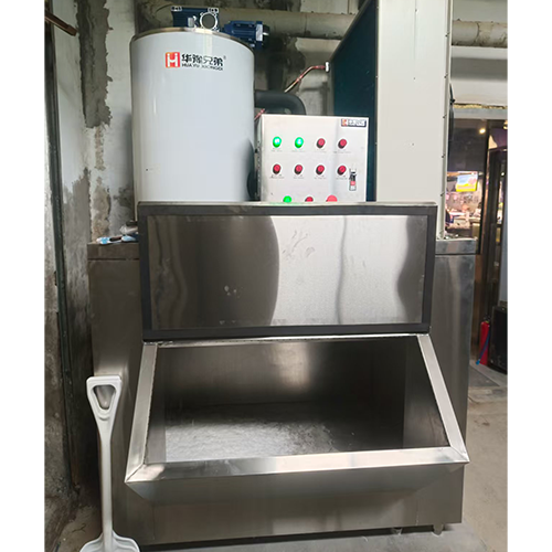 2吨片冰机交付山西大同连锁超市客户